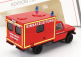 Schuco Mercedes benz G-class Van Feuerwehr 1980 1:87 Červená Žlutá