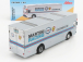 Schuco Mercedes benz O317 Truck Car Transporter Porsche Martini 1971 1:64 Silver