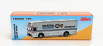 Schuco Mercedes benz O317 Truck Car Transporter Porsche Martini 1971 1:64 Silver