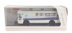 Schuco Mercedes benz O317 Truck Car Transporter Porsche Martini Racing 1968 1:64 Bílá Modrá