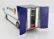 Schuco Mercedes benz O317 Truck Car Transporter Porsche Rothmans 1984 1:18 Bílá Modrá