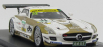 Schuco Mercedes benz Sls Coupe 6.3 Amg Gt3 (c197) N 32 Adac Masters Gt 2012 D.baumann - H.proczyk 1:43 Bílé Zlato