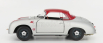 Schuco Porsche 356 Spider Hard-top Closed Outlaw 1952 1:18 Silver Red