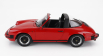 Schuco Porsche 911 3.2 Carrera Targa Cabriolet 1989 1:12 Red