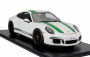 Schuco Porsche 911 991 R Coupe 2016 1:12 Bílá Zelená