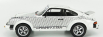 Schuco Porsche 911 Coupe With Walter Rohrl Figure 1969 1:18 Bílá Černá
