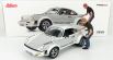 Schuco Porsche 911 Coupe With Walter Rohrl Figure 1969 1:18 Bílá Černá