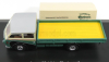 Schuco Saurer 3ch Lkw Telonato Transport Bachmann 1954 1:43 Zelená Krémová Stříbrná