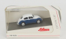 Schuco Volkswagen Beetle Kafer Maggiolino 1955 1:87 Bílá Modrá