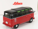 Schuco Volkswagen T1b Samba Minibus 1962 1:32 Červená Černá