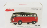 Schuco Volkswagen T1b Samba Minibus 1962 1:32 Červená Černá