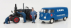 Schuco Volkswagen T1b Van Lanz Assistance + Bulldog Tractor 1956 1:32 Modrá Šedá
