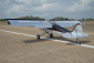 RC letadlo Shock Cub 2,59m, stříbrná