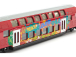 SIKU Super - dvoupatrový vlak 1:87