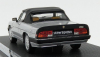 Silas Alfa romeo Spider Quadrifoglio Verde Soft-top 1986 - 3ª Serie Aereodinamica 1:43 Silver