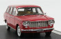 Silas Fiat 1500 Familiare 1961 - White Wheels 1:43 Rosso Scuro - Tmavě Červená