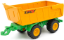 Sada RC kombajnu a RC traktoru se sklápěcím přívěsem