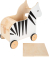 Small Foot Box na hračky Zebra „Wildlife“