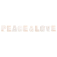 Small Foot Dekorace Peace & Love