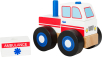 Small Foot Dřevěná skládací ambulance