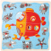 Small Foot Dřevěné vkládací puzzle ponorka