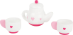 Small Foot Dřevěný čajový set srdce