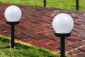 Solar Garden Ball LED Light (3ks)(vč. Aku)