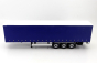 Solido Accessories Trailer For Truck - Rimorchio 1:24 Modrá Bílá
