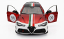 Solido Alfa romeo Giulia Gtam N 99 Racing 2022 1:18 Alfa Červená Bílá