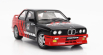 Solido BMW 3-series M3 (e30) Advan Rally Drift Team 1990 1:18 Červená Černá