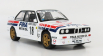 Solido BMW 3-series M3 (e30) Fina Gr.a N 18 Rally Montecarlo 1989 Marc Duez - Alain Lopes 1:18 Bílá Červená Ble