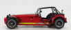 Solido Caterham Seven 275 Academy 2014 1:18 Červená Met Žlutá