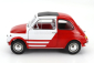 Solido Fiat 500 Robe Di Kappa 1965 1:18 Červená Bílá