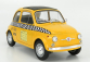 Solido Fiat 500 Taxi Nyc New York City 1965 1:18 Žlutá