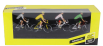 Solido Figures Set 4x Ciclista - Cyclist - Maglia Gialla - Yellow Jersey - Maglia A Pois - Pois Jersey - Maglia Verde - Green Jersey - Maglia Bianca - White Jersey - Tour De France 2022 1:18 Různé