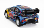 Solido Ford england Puma Rally1 Team Red Bull Ford World Rally M-sport N 8 Winner Rally Sweden 2023 Ott Tanak - Martin Jarveoja 1:18 Modrá Žlutá Červená