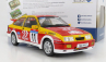 Solido Ford england Sierra Rs Cosworth N 11 Rally Tour De Corse 1987 D.auriol - B.occelli 1:18 Červená Žlutá