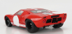 Solido Ford usa Gt40 Mk1 Racing 1968 1:18 Červená Bílá