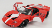 Solido Ford usa Gt40 Mk1 Racing 1968 1:18 Červená Bílá