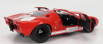 Solido Ford usa Gt40 Mk1 Racing 1968 1:18 Červená Bílá