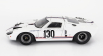Solido Ford usa Gt40 Mki Team France N 130 Targa Florio 1967 H.greder - J.m.giorgi 1:18 Bílá