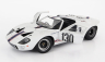 Solido Ford usa Gt40 Mki Team France N 130 Targa Florio 1967 H.greder - J.m.giorgi 1:18 Bílá