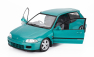 Solido Honda Civic (eg6) Aztec 1991 1:18 Green Met