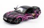 Solido Mazda Rx-7 (fd3rs) Works Itasha Club Coupe 1999 1:18 Black Fucsia