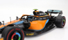 Solido Mclaren F1  Mcl36 Mercedes Team Mclaren N 4 3rd Emilia Romagna Italy Gp 2022 Lando Norris 1:18 Oranžová Světle Modrá