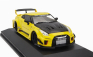 Solido Nissan Gt-r (r35) Lb Works Silhouette Coupe 2019 1:43 Žlutá Černá