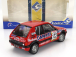 Solido Peugeot 205 1.6 Gti N 132 Rally Montecarlo 1986 Francois Delecour - Anne Chantal Pauwels 1:18 Red