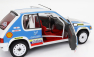 Solido Peugeot 205 1.9 Rally Schwab Collection 1990 1:18 Světle Modrá
