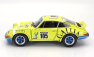 Solido Porsche 911 Rsr Coupe N 105 Rally Tour De France 1973 Jean Louis Lafosse - Jean Pierre Angoulet 1:18 Žlutá Modrá