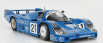Solido Porsche 956lh Team Porsche Kremer Racing N 21 3rd 24h Le Mans 1983 M.andretti - M.andretti - P.alliot 1:18 Modrá Bílá